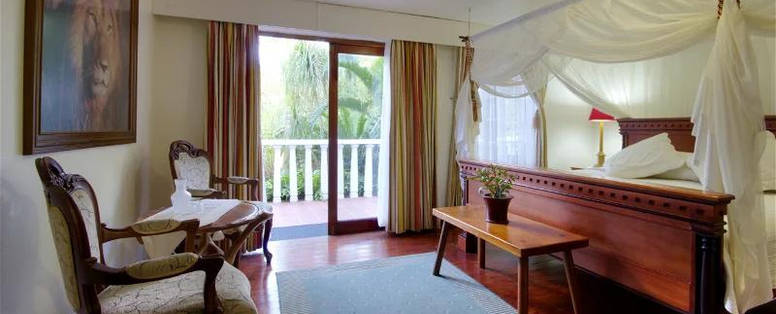 St. Lucia Wetlands Guesthouse slaapkamer