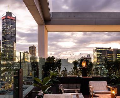 Rooftop van QT Perth
