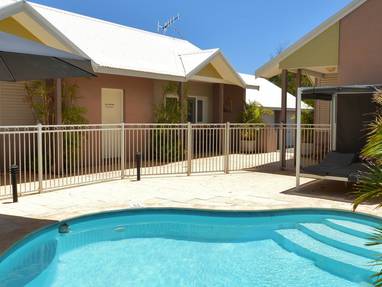 Zwembad Gecko Lodge Kalbarri