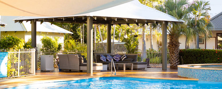 Zwembad van de Seashells Broome