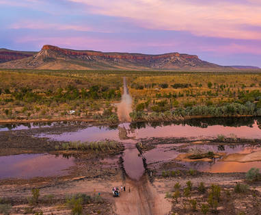camper op Gibb River Road