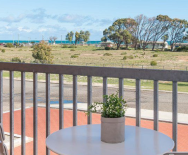 balkon van Jurien Bay Motel
