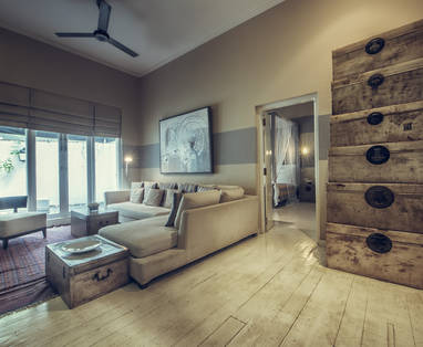 woonkamer royal suite tintagel