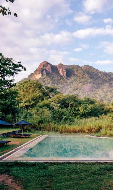 Gal Oya lodge zwembad
