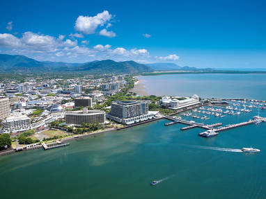 bovenaanzicht haven cairns