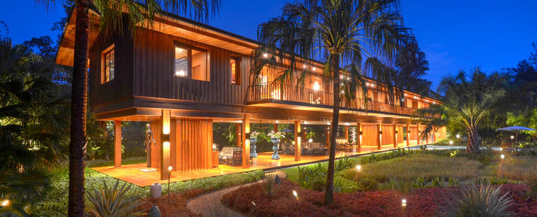 Authentieke accomodatie van Khum Sak Tong op een betoverende locatie van Pa Sak Tong