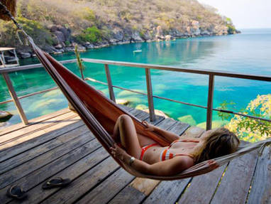 Lake Malawi | Mumbo Island Camp | hangmat