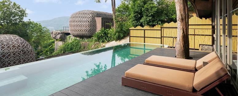 Zwembad Bird Nest Villa Keemala