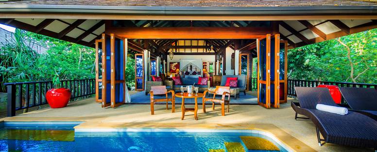 Zwembad en Baan Si Dang villa van Koh Jum Beach Villa's