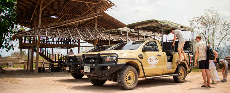 Transfer service bij The Bush Camp in Chiang Mai, Thailand