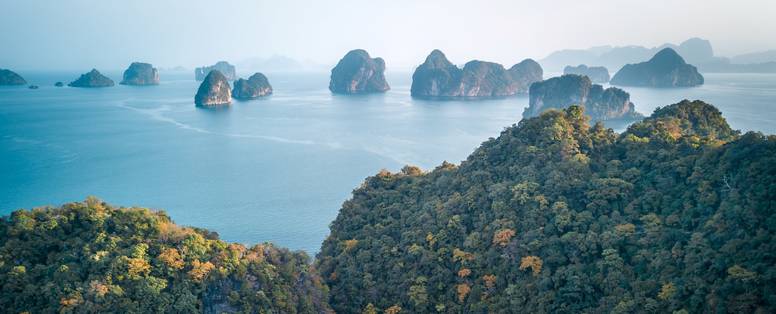 Eilanden bij Six Senses Yao Noi op Koh Yao Noi