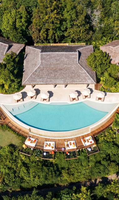 Zwembad bij Six Senses Yao Noi op Koh Yao Noi