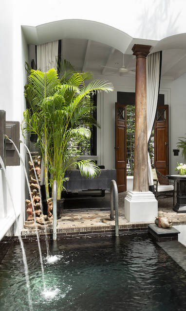 Binnenplaats pool villa The Siam in Bangkok