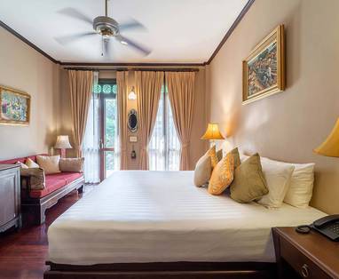 Slaapkamer Deluxe Puripunn Hideaway in Chiang Mai, Thailand