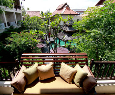 Balkon Superior kamer Puripunn Hideaway in Chiang Mai, Thailand