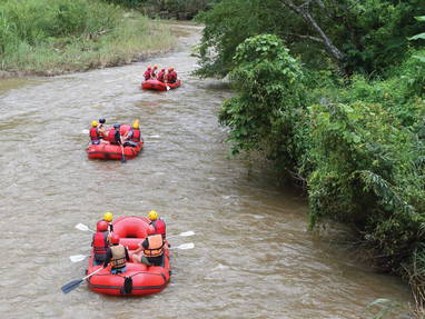 Raft excursie vanaf het Four Seasons Chiang Mai Resort