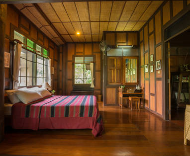Slaapkamer Khum Lanna nabij Chiang Mai, Thailand
