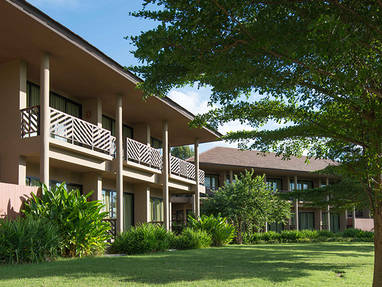 Vooraanzicht bij Wishing Tree Resort in Khon Kean in Thailand