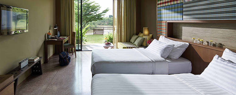 Deluxe kamer bij Wishing Tree Resort in Khon Kean in Thailand