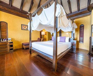 Slaapkamer bij Paradee Resort op Koh Samet in Thailand