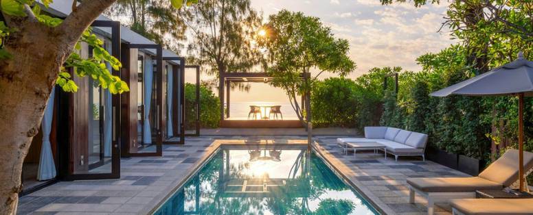 Zwembad pool villa bij SO Sofitel Hua Hin in Thailand