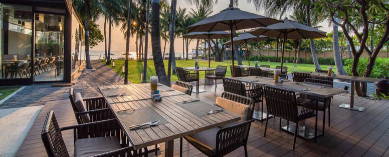 Restaurant bij The Palayana in Hua Hin, Thailand