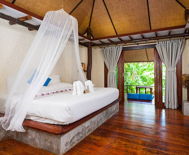 Deluxe Garden View Cottage bij View Point Resort op Koh Tao, Thailand