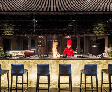 Restaurant Yukinoya bij Anantara Rasananda op Koh Phangan in Thailand