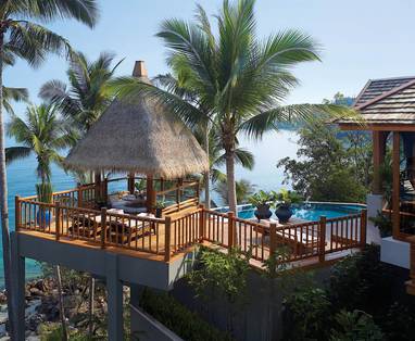 Residence met uitzicht op de Golf van Thailand bij Four Seasons Resort Koh Samui in Thailand