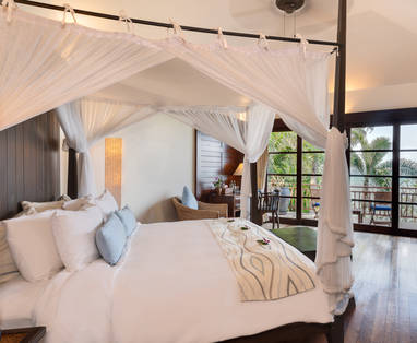 Oceanfront residence bij Napasai Koh Samui in Thailand