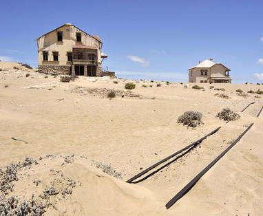 Namibië | Kolmanskop | woestijn