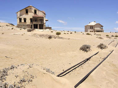Namibië | Kolmanskop | woestijn